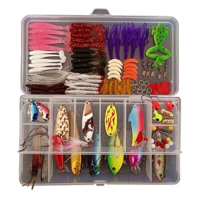 All-round Lure Set 116p Fishing Bait Eggy Warm Fresh Water Sea Prepared Octopus Squid