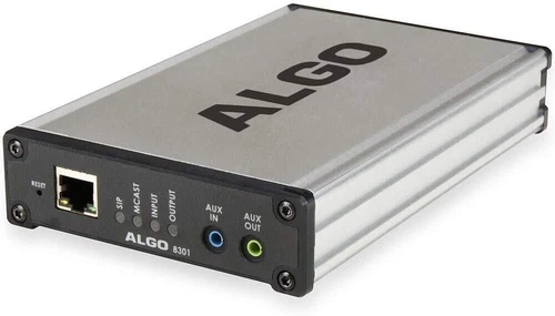 Algo 8301 IP Voice Paging Adapter & Bell Scheduler "Brand new "