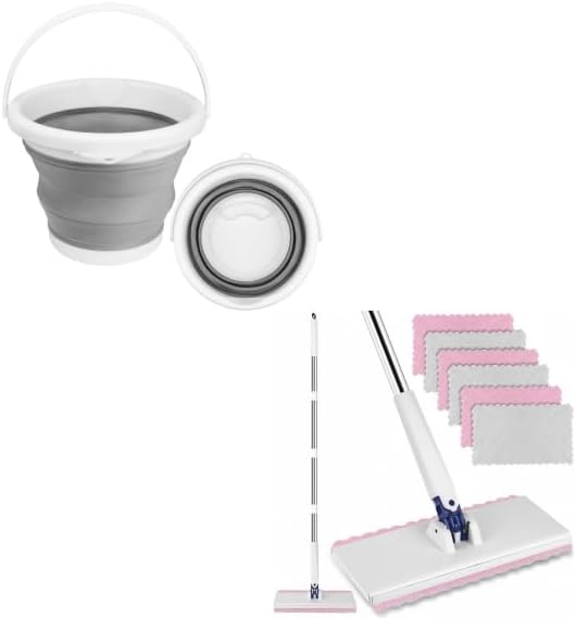 Collapsible Mop Bucket Snap Grip Mini Mop