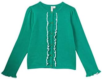 Janie and Jack Girls Green Cardigan Sweater ToddlerLittle KidsBig Kids Green 7 Big Kid