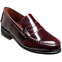 BARKER Caruso Men's Handmade Leather Loafer Shoes Classic Penny Loafer, Goodyear Welted, Full Leather Sole & Lining, Business & Formal Wear