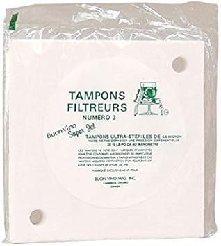 Buon Vino Super Jet Filter Pads (3) - Sterile