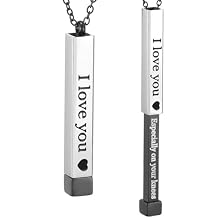 SKQIR Be Kind of a Badass Necklaces for Women with Hidden Message To Best Friends Sisters Funny Inspirational Gifts Vertical Bar Pendant Necklaces Jewelry Gag Gifts for Women