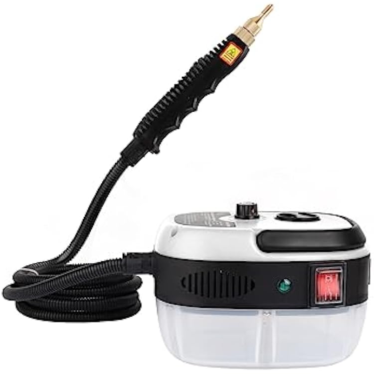 Handheld Steam Cleaner, High Pressure Steam Cleaner 2500W Handheld High Temperature Steam Cleaner Household Steam Cleaner White