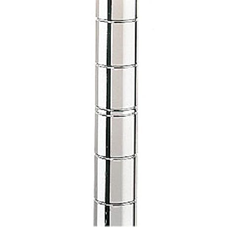 Commercial Chrome Wire Shelf Shelving Posts 74" - 4 Posts