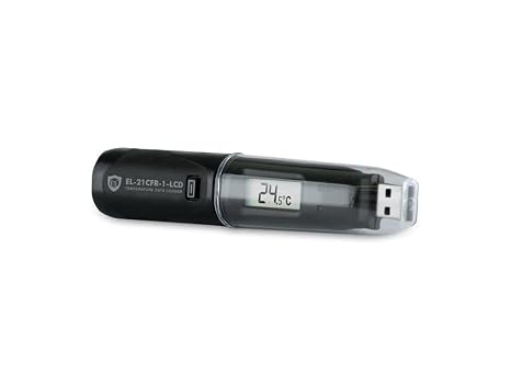 Lascar 21CFR USB Temperature Data Logger W/LCD Display