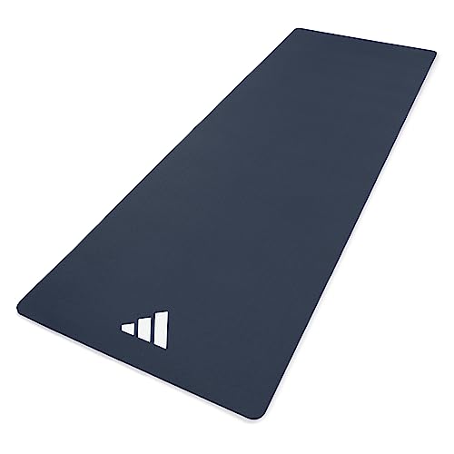 adidas Yoga Mat - Eco Friendly - Non Slip, Durable Textured Surface, 8mm