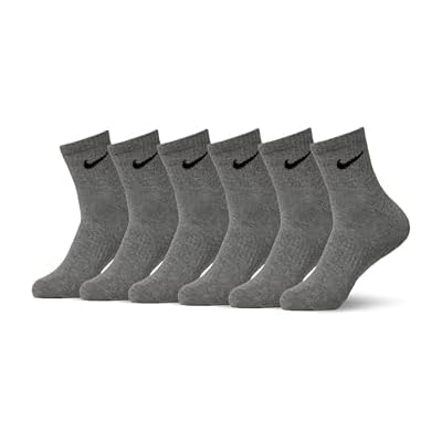 Nike Adult Everyday Cushioned Training Ankle Socks (6-Packs) | Mens Womens