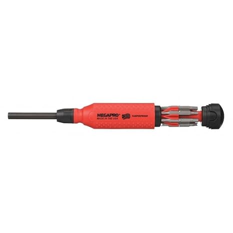 Multi-Bit Screwdriver, 15-in-1, 8-1/2 in.