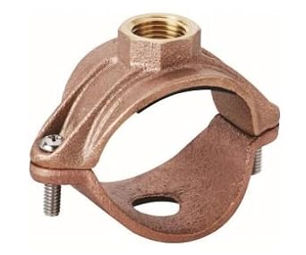 Matco-Norca 451805 2" X 1" Brass Saddle Tee