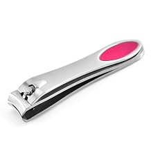 Toenail Clippers, Large Heavy Duty Curved Sharp Stainless Steel Fingernail Clipper with Thumb Pad Toenail Clippers for Thick Toenails Men Women Seniors Trimming Grooming Adult Home Travel (Large)