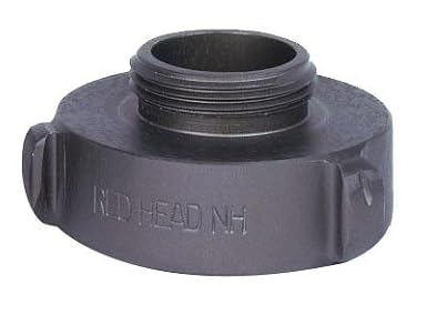 Aluminum 2 1/2" Female NH to 1 1/2" Male NH Fire Hose Adapter