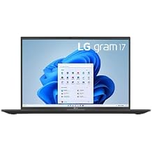 LG 17 Ultralight WQXGA IPS Laptop 12-Core 13th Intel i7-1360P Iris Xe Graphics 32GB DDR4 1TB NVMe SSD 2xThunderbolt4 WiFi 6E HDMI Backlit KB Fingerprint Long Battery Windows 11 Home w/RE USB