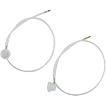 2 Pcs 2XAerosol Nozzle w/ 19.69in. 360 Degrees Extension Hose for Male Stem Spray Cans Fluid Auto Car Nozzle Film 4.5mm Extension H3C9
