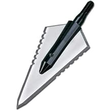Killer Bee Stinger Buzzcut 2 Blade Arrow Broadhead (Pack of 3), 125-Grain