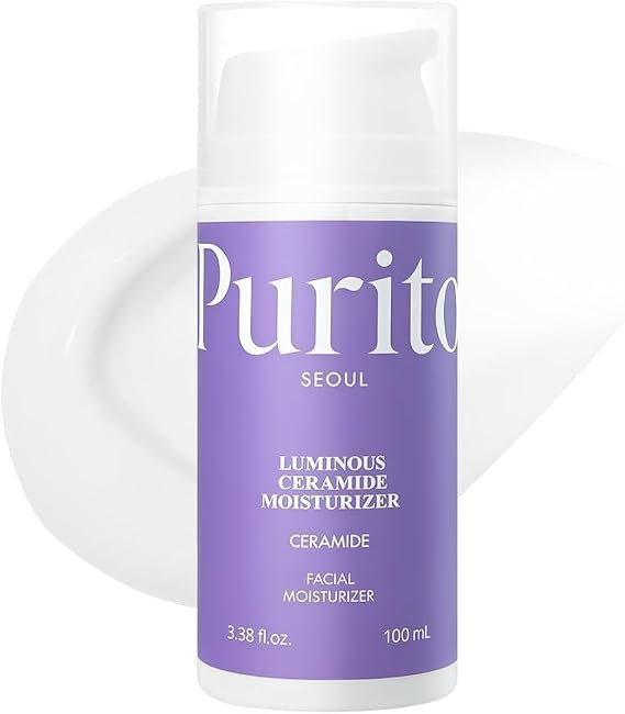 PURITO Ceramide Moisturizer for Sensitive Skin, 100ml