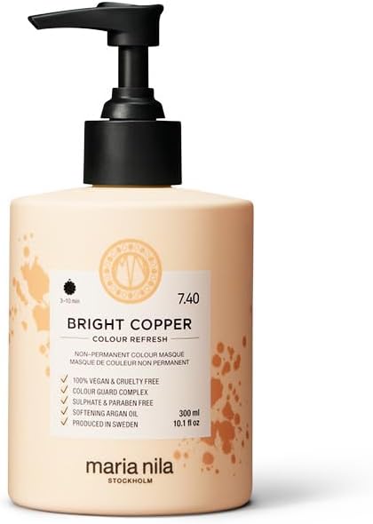 Maria Nila Color Refresh Bright Copper Semi-Permanent Colour Hair Mask