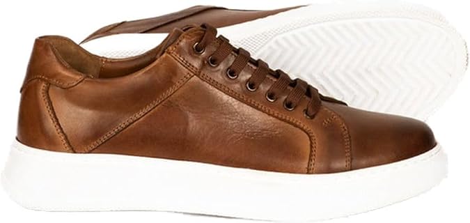 %100 Deri Erkek Ayakkabısı, Yeni Sezon Lüks Deri Erkek Sneaker,%100 Hakiki Deri Bağcıklı Ayakkabı
