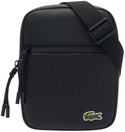 Lacoste Mens LCST Small Flat Crossbody Bag