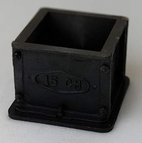 Yantra Concrete Test Cube Mold Mould 150mm Slump COMPRESSIVE Concrete Strength Test
