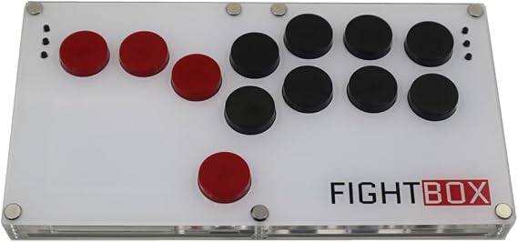 FightBox B1-MINI-PS4 全ボタン レバーレス アーケード ファイト スティック ゲーム コントローラー PC/PS3/PS4 と互換性あり