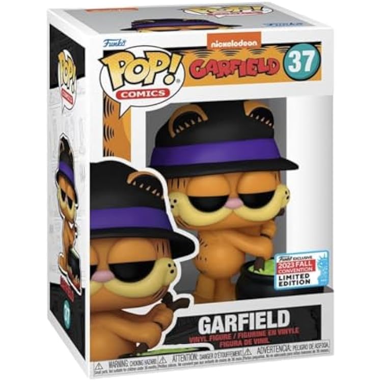 Pop! Comics: Nickelodeons Garfield - Garfield #37 NYCC 2023 Shared Exclusive