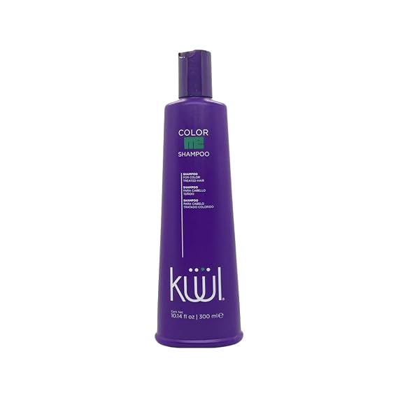 Fantasy Nails Kuul Color Me Shampoo (SHAMPOO PARA CABELLO TENIDO) Purple bottle 300 ml/10.1 fl oz, 10.1 Fl Oz (Pack of 1)