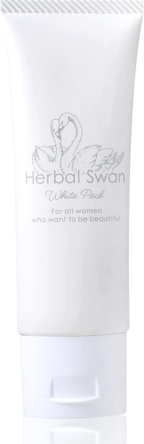 Bizuki Official Herbal Swan White Pack, White Skin, Orchan Skin, Korea, Face, Knees, Elbows, Neck, Decollete, Hands, Arms, Full Body, Whitening Base, Tone Up, Wash, Cream Care Pack