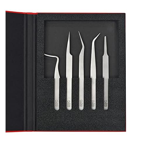Rubis Anniversary Eyelash Tweezers Set Case