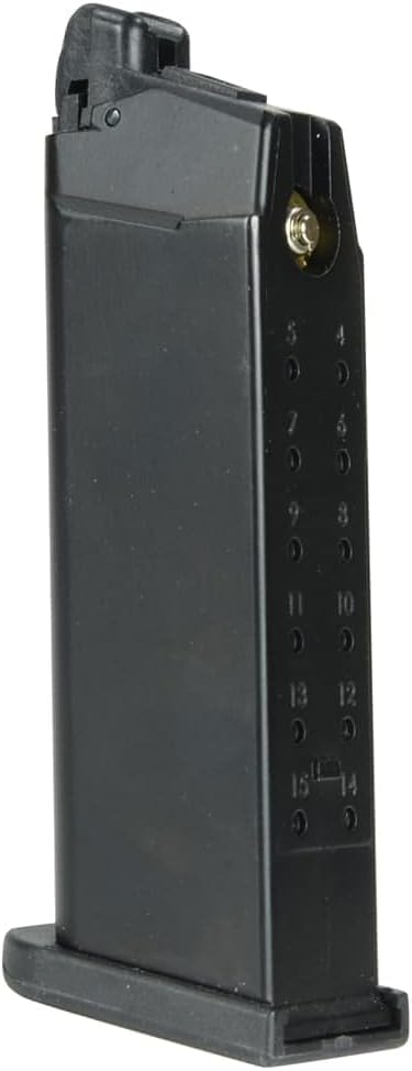 WE MG-G19G5 Spare Magazine for GLOCK19 Gen 5, 19 Rows, Black
