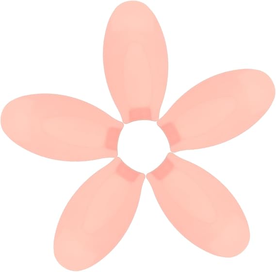 Replacement Fan Blades for Ceiling Fan Pcs Plastic Blades Thick Design Easy to Install