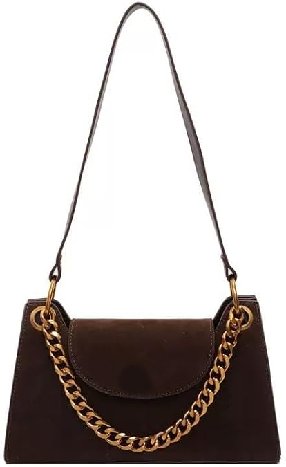 2025 New Retro fashion Medium Flap Crossbody Handbag Soft Vegan Leather Clutch Purse Y2K Purse