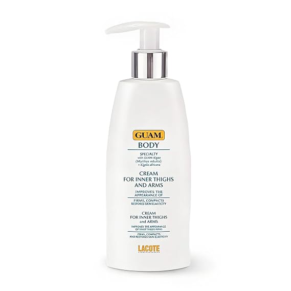Guam Corpo Firming Body Cream for Loose Skin - Arms, Inner Thighs & Body - Tightens & Lifts Sagging Skin with Seaweed & Kigelia Africana, Women 40+ Restores Elasticity & Firmness