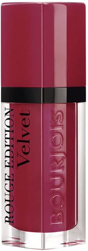 Bourjois Rouge Edition Velvet Liquid Lipstick 8 Grand Cru Purples, 6.7ml