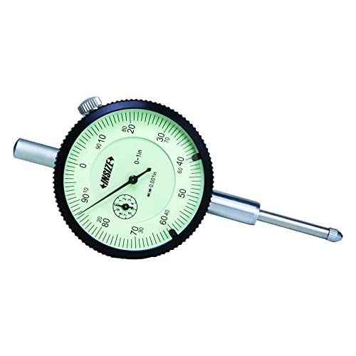 INSIZE 2307-025 Dial Indicator, .25", Graduation .001"