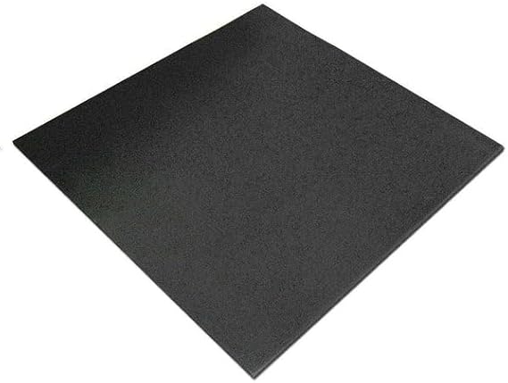 SMAI Rubber Flooring Mat for Home Gym and Fitness Room - Impact-Resistant, Non-Slip Workout Exercise Mat with Durable and High-Performance Recycled Rubber (from car Tyres).