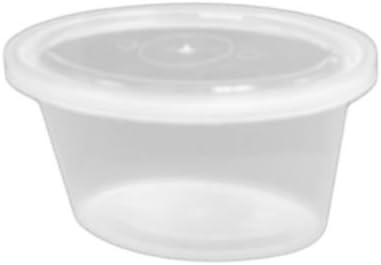 Newspring Ind. Pactiv YE502 Ellipso 2 Oz Clear Portion Cup - 1000  CS