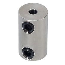 3mm to 3mm Stainless Steel Set Screw Shaft Coupler