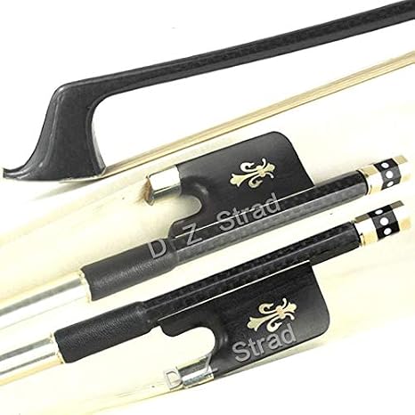 Model 302 Top Viola Bow Carbon Fiber-Best Gift (Carbon Fiber)... (4/4 - Carbon Fiber)