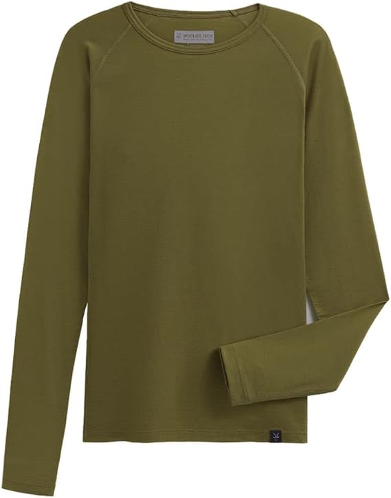Ibex Men's Tech Long Sleeve Wool Crew
