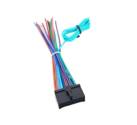 Wire Harness Replacement for Boss Car Radio 20 Pin BV9979B BV9980BT BV9358B BV9973 BV9976 BV9976B BV9978 BV9980BT