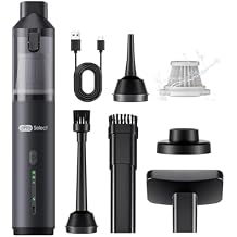EV1396 Cordless Handheld Vacuum Cleaner - 100W 16000Pa Powerful Suction, 14-24min Runtime, Multi-Nozzles & Floor Brush for Home, Car & Narrow Spaces