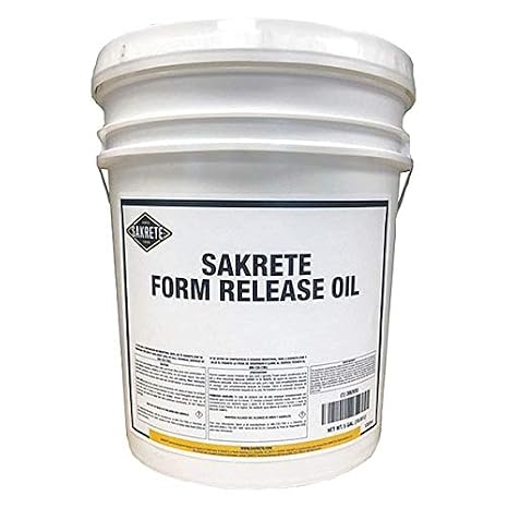 Form Release Oil, Pail, 5 gal., White