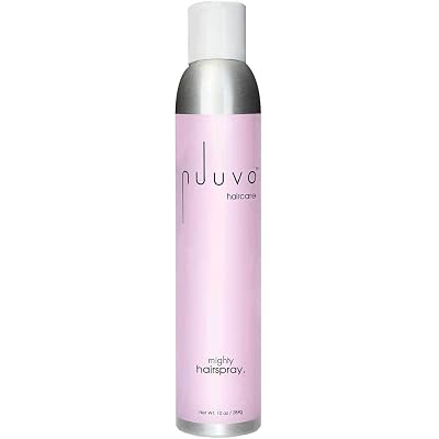 Nuuvo Mighty Hairspray Bold 48-Hour Hold for Volume & Control, Safe for All Hair Types, Paraben & Sulfate Free, 10oz