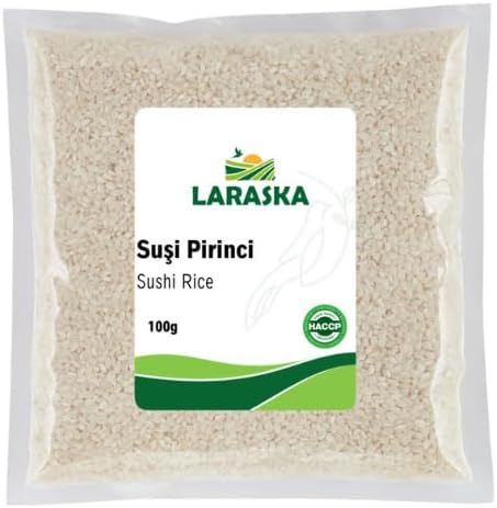 Laraska Suşi Pirinci 100g - Sushi Rice 100g