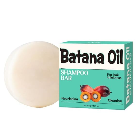 Batana Oil Shampoo Bar for Hair Growth,Dr. Sebi Organic Batana Oil Bar, Silicone Free, Natural Batana Bars Prevent Hair Loss,Thickening