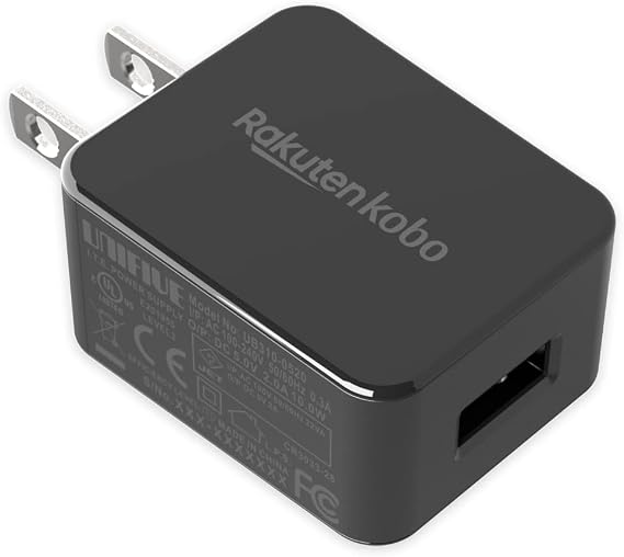 Kobo 5V USB Power Adapter (UL Listed)