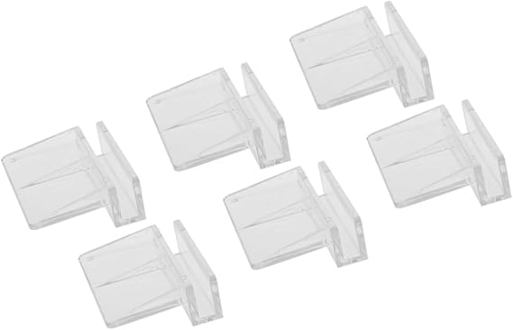 10pcs Fish Tank Cover Support Bracket for Aquariums Plastic Frame for Fish Tank Lid Installation