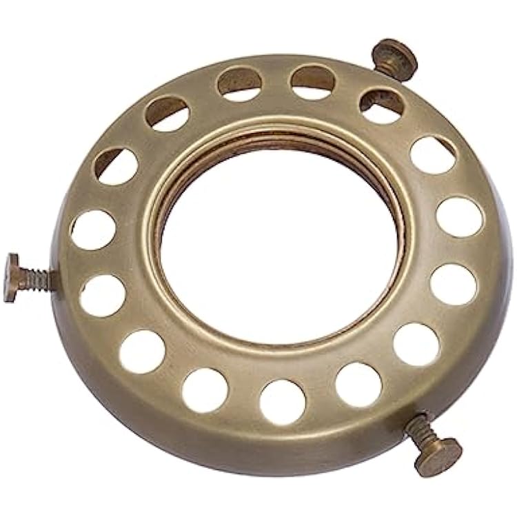 B&P Lamp 2 14 Fitter, Brass Screw-on, Uno-type Shade Holder