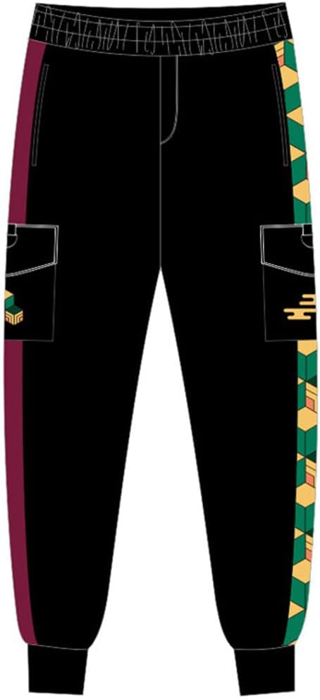 Tanjirou Sweatpants Giyuu Hip Hop Pants Zenitsu Joggers Trousers Anime Sport Pants for Boys Girls